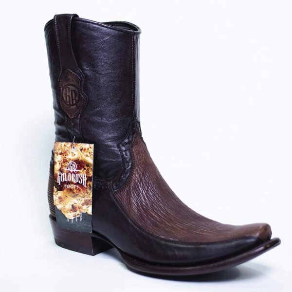 Bota Exótica Piel de Tiburón
