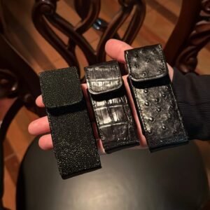 Funda Para Navaja en Piel Exótica