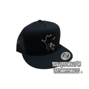 Gorra Negra Camuflaje Vaquero’s Western
