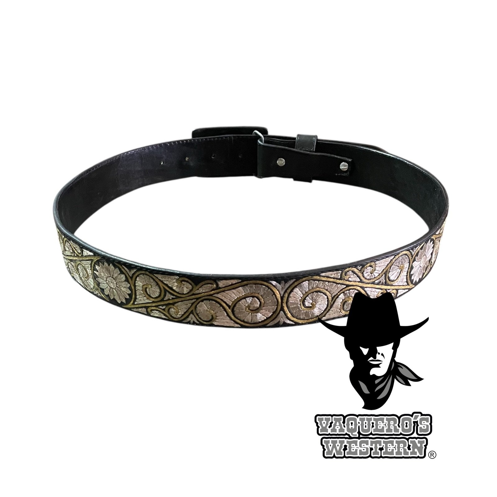 Cinto Extra Fino Caracol Girasol P/O Molde 1 Negro - Image 2