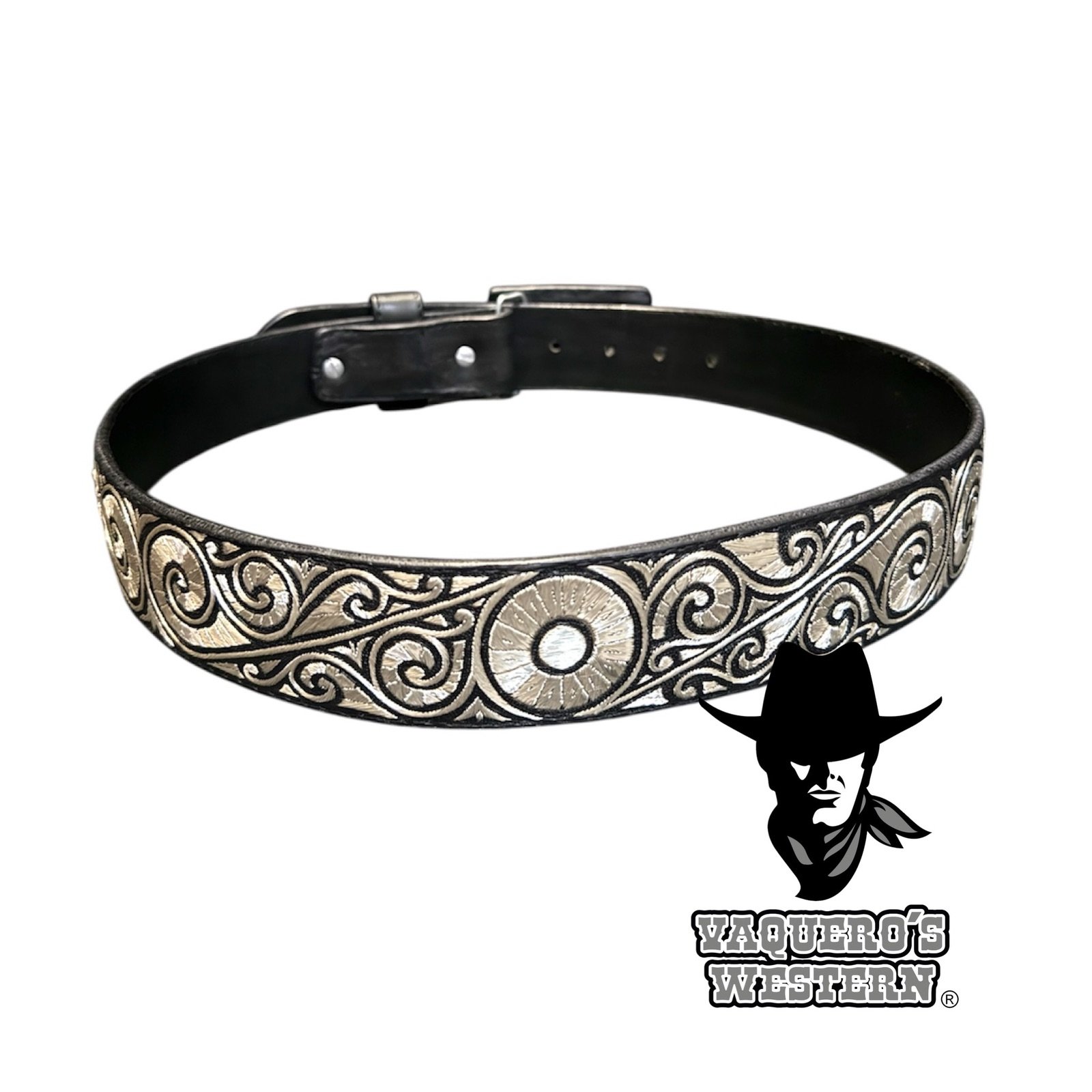 Cintó Fino Caracol Girasol P Negro - Image 2