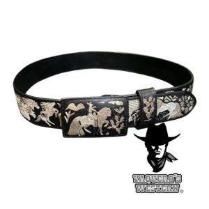 Cinto Fino Mi Rancho P Negro