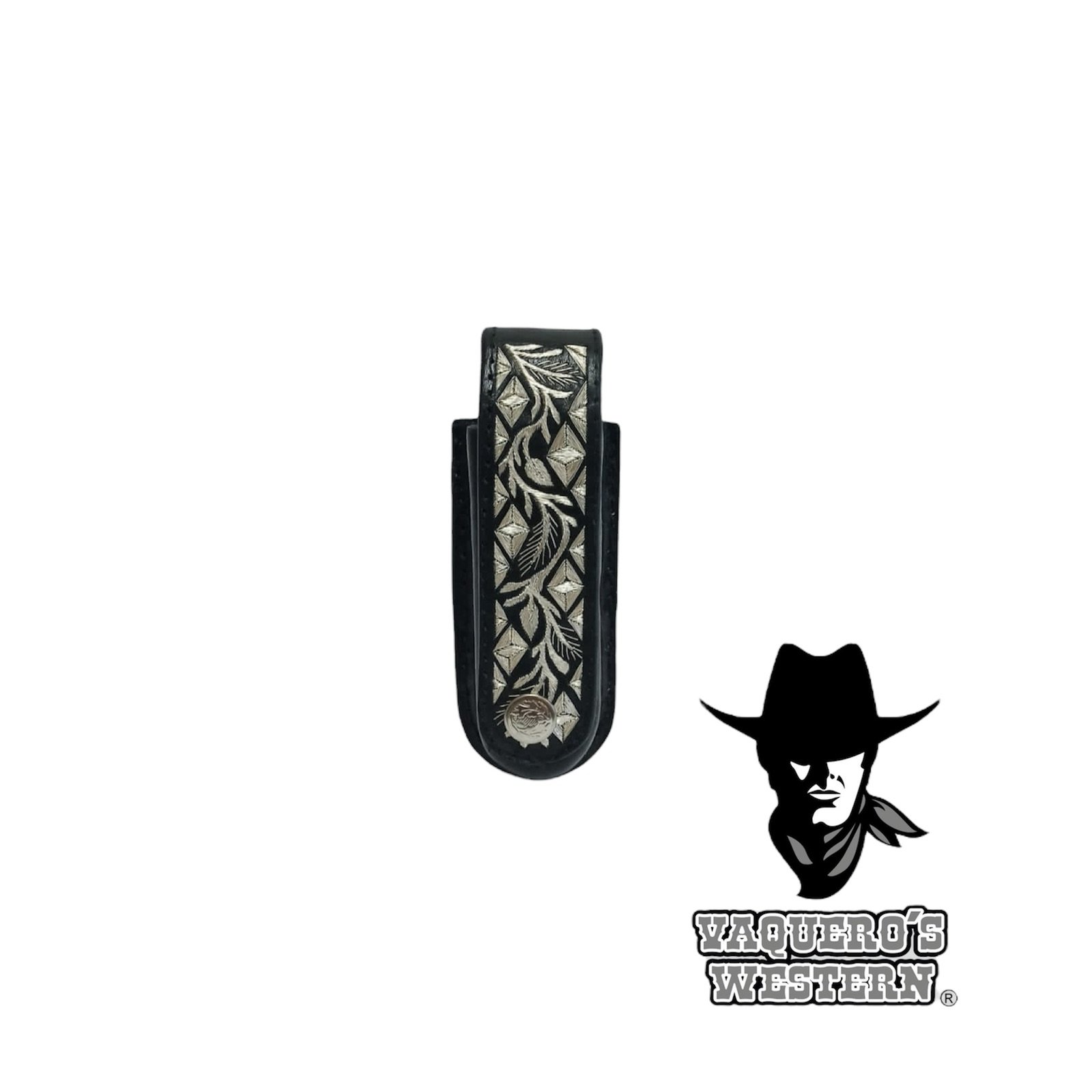 Funda Navaja G Rameado Diamante Negro